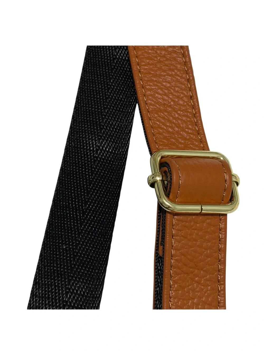INICAT Un Jour de Chance Tan Pebbled Vegan Leather Crossbody Bag